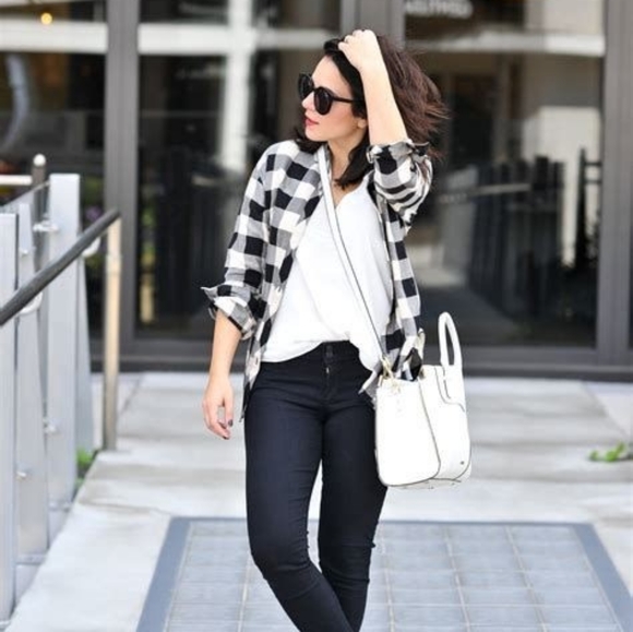 Plaid flannel tunic dress xxl - Picture 4 of 5